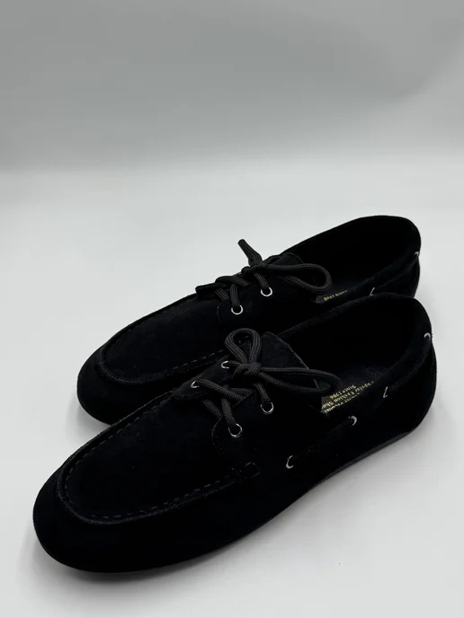 Лоферы Мокасины miu miu, черный, фото 2