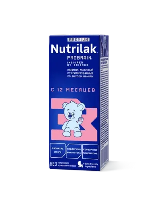 Нутрилак (Nutrilak) Premium 3 напиток молочный 200мл, 200 мл
