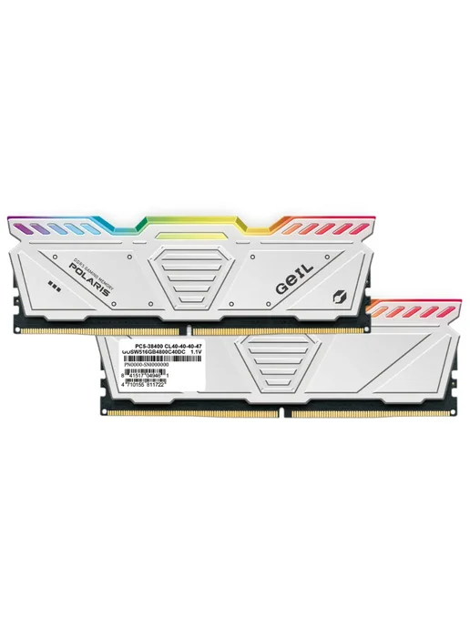 Geil Оперативная память POLARIS RGB White 2х16 ГБ, DDR5-5600 МГц, 2x16, 16 ГБ