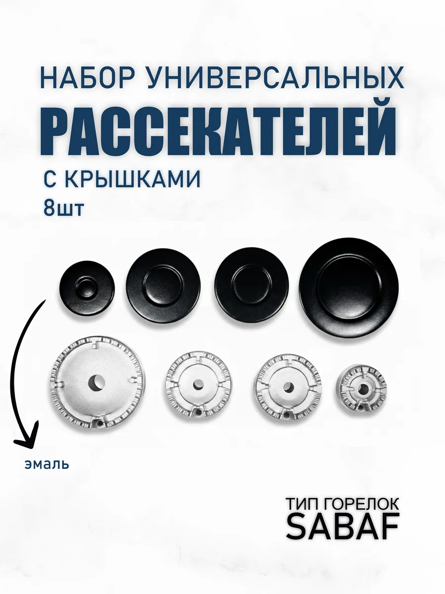 универсальных рассекателей с крышками
