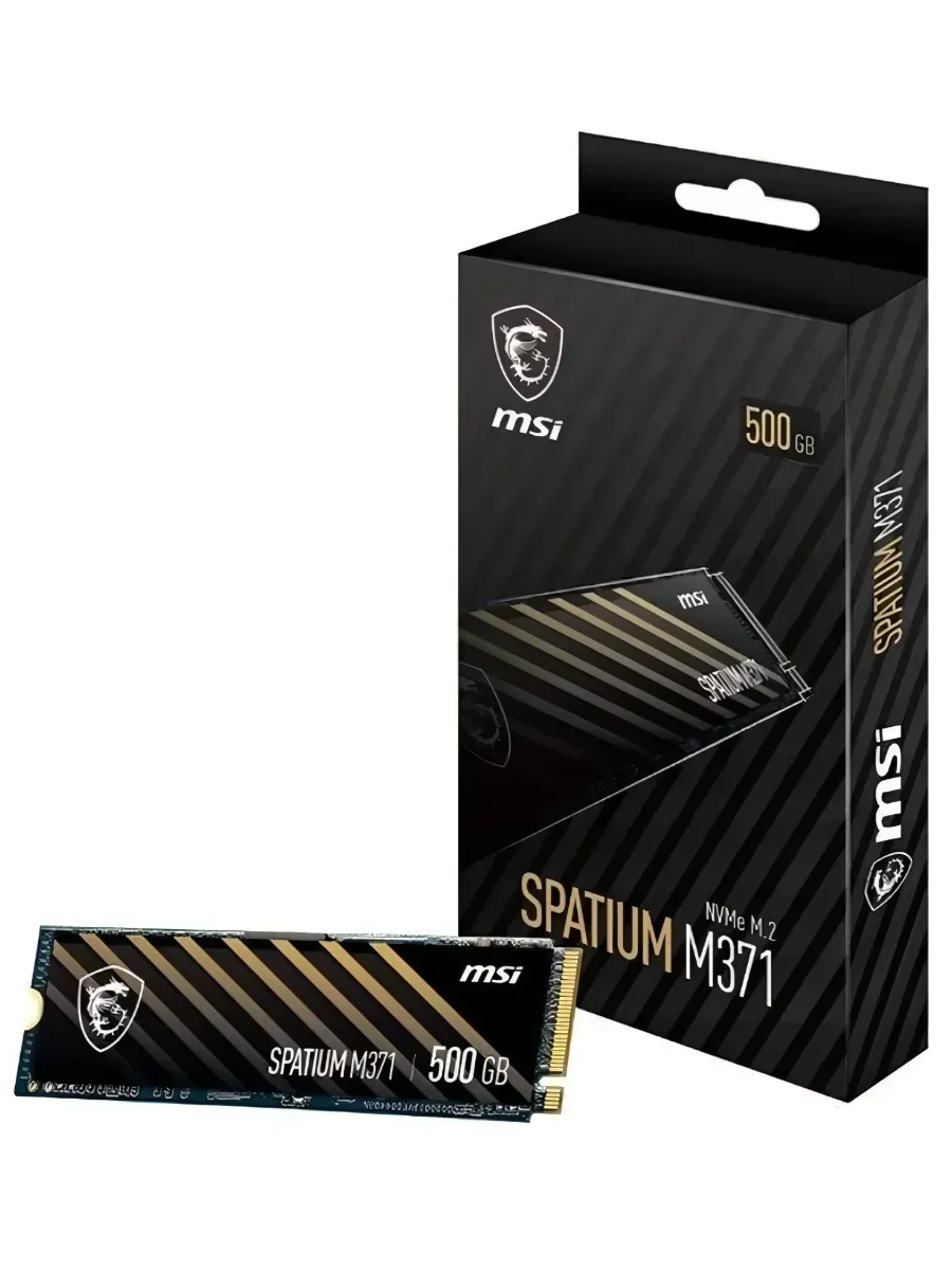 SSD накопитель Spatium M371 M.2 2280, 500 ГБ MSI 844690803 купить в интернет‑магазине Wildberries