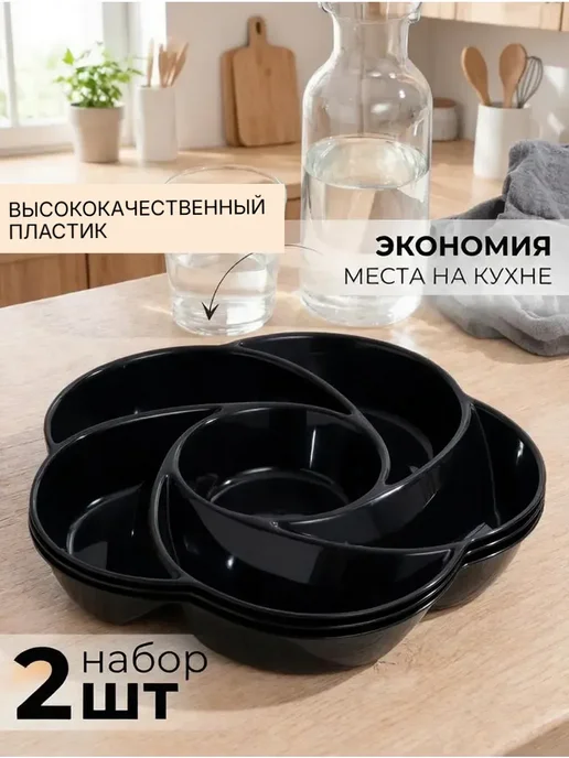 Конфетница, черный, фото 4