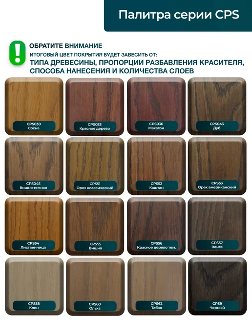 ТЕХНОКОЛОР Морилка Махагон краситель для дерева, Вишня темная, фото 4