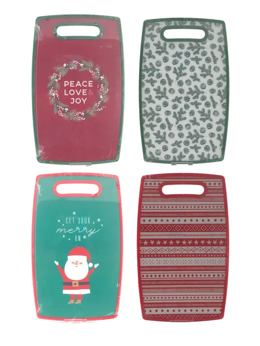 без бренда Разделочная доска X-mas, 37 х 23см, 37x23 см