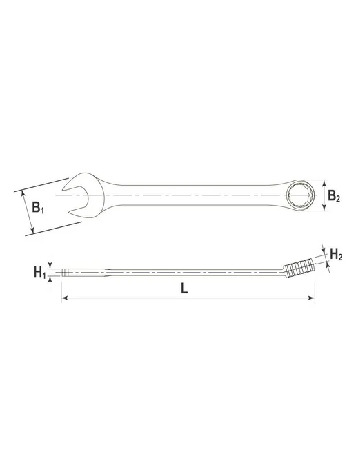 THORVIK Ключ гаечный комбинированный серии ARC, 9 мм, W30009, вариант, фото 3