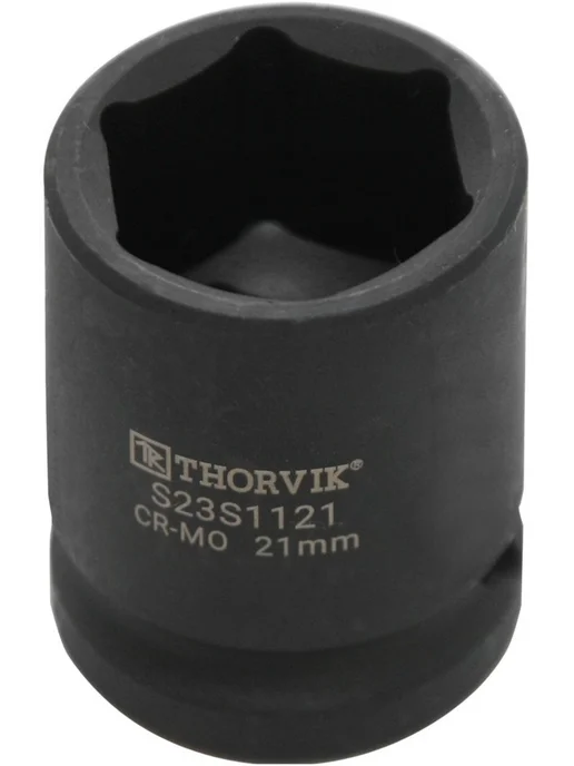 THORVIK Головка торцевая ударная 1 2" 27 мм, S23S1127, черный, фото 2
