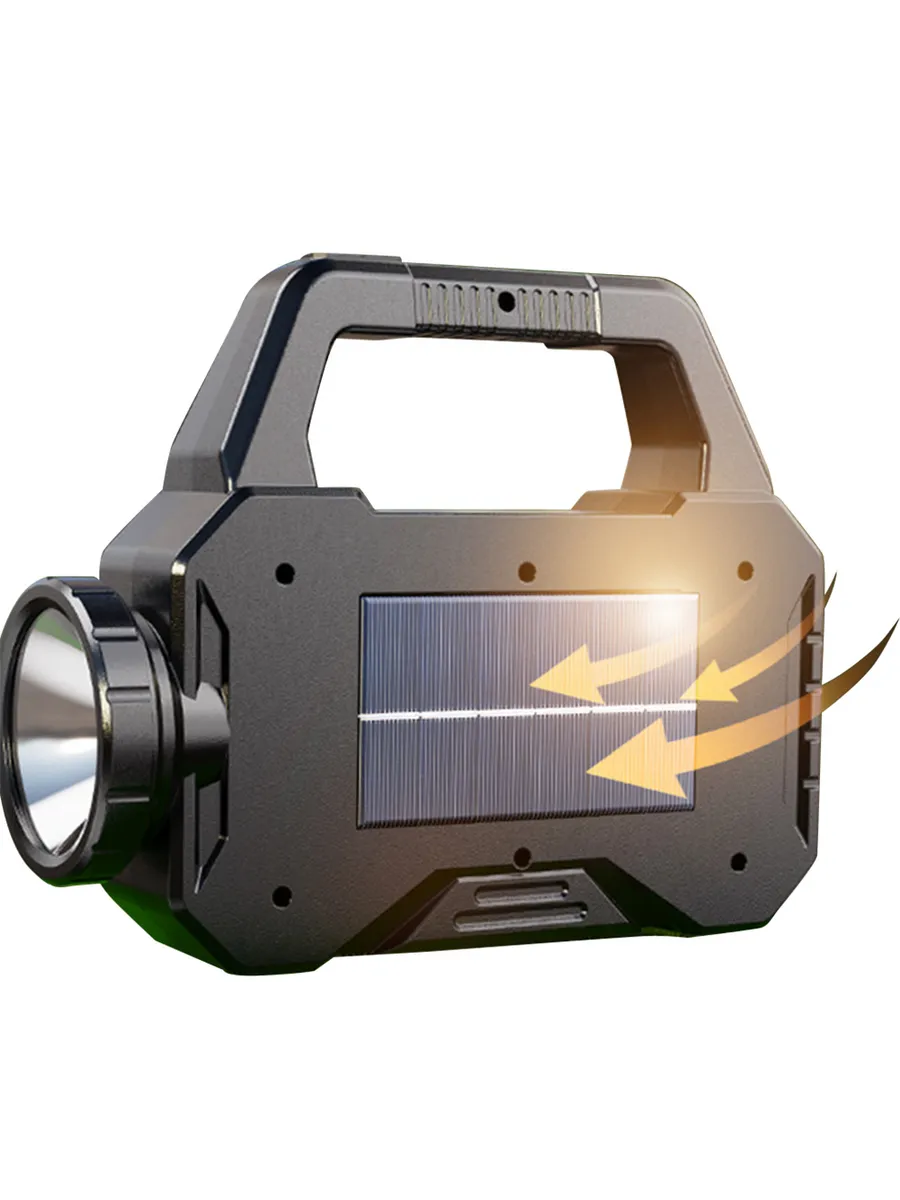 Портативный Solar фонарь для лагеря, дальний, влагозащищенны