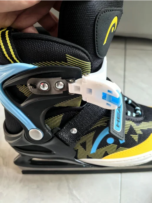 Head Ski Хайд W20 детские регулируемые фигурные коньки, черный, фото 2