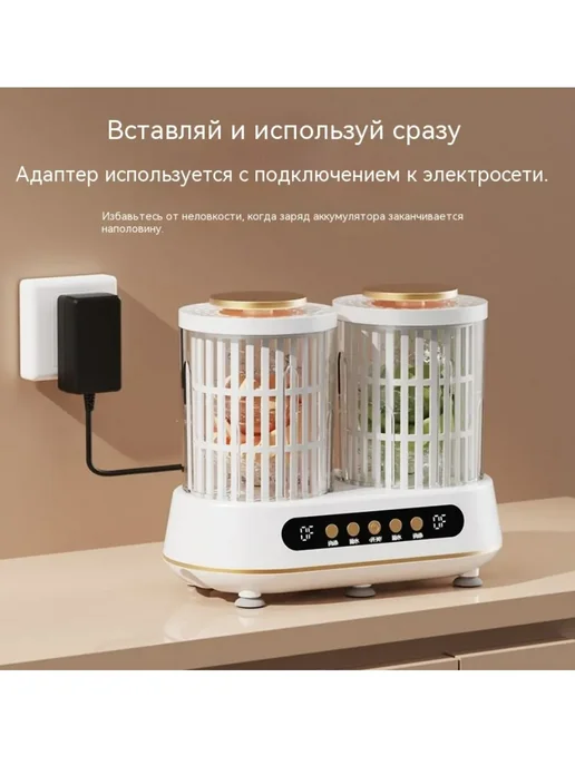 Двухкамерная стиральная машина для нижнего белья и носков，4L, 4 л, фото 4