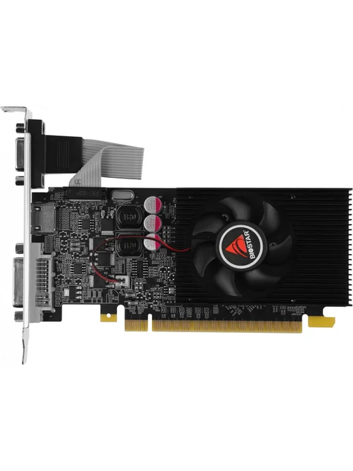 Biostar Видеокарта GeForce 210 VN2103NHG6 1 ГБ (VN2103NHG6), черный, фото 2
