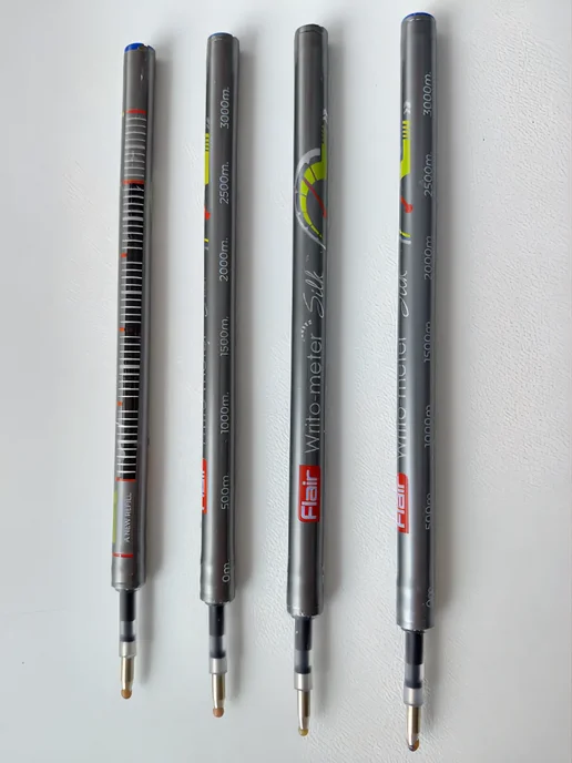 FLAIR Стержни синего цвета Writo-Meter Silk 4 шт, 4 шт, фото 4