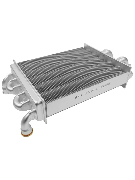 Теплообменник битермический для котлов Baxi Main Four 18 F, вариант, фото 2