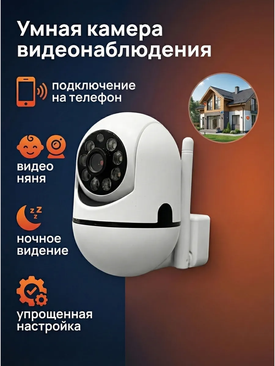 Умная камера видеонаблюдения для дома