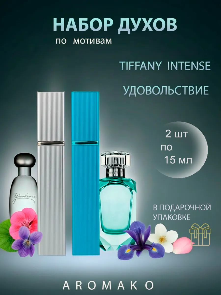 Духи по мотивам Тиффани Intense и Pleasures набор