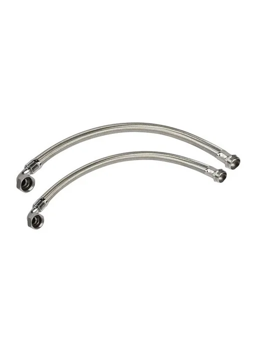 UNIPUMP Гибкая подводка 30см.1 2"НРх1"ВР угол, серый, фото 2
