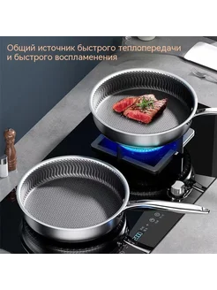 Сковорода 28CM Один слой стали