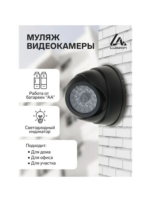 Имитационная видеокамера для защиты имущества, вариант, фото 4