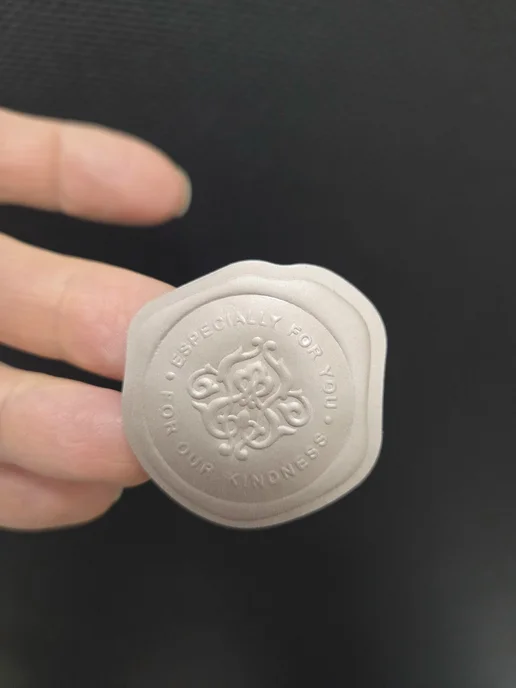 BUBBLEPACK Наклейки оттиск 18 штук, желтый, фото 2
