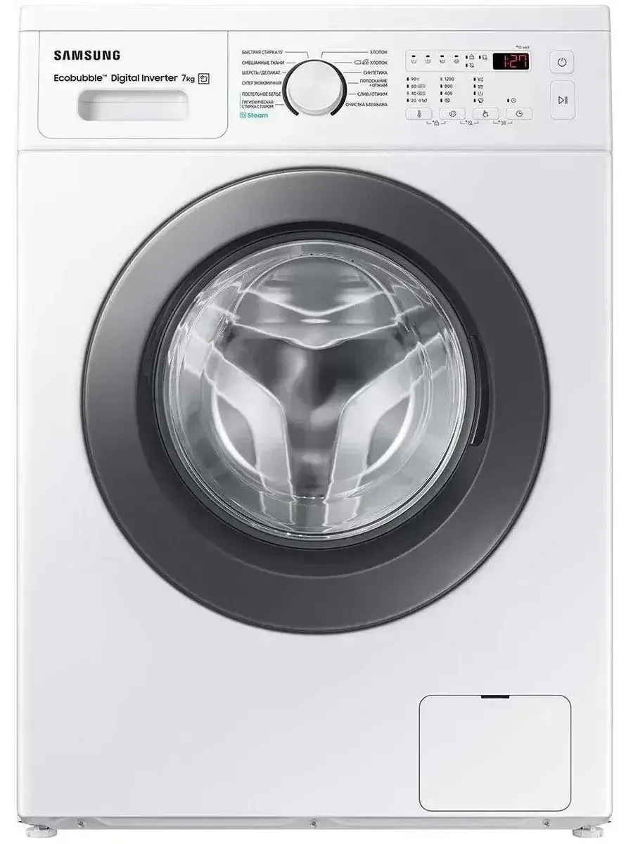 Стиральная машина WW70AG4S21VELD Samsung 846513850 купить за 43 073 ₽ в интернет‑магазине Wildberries