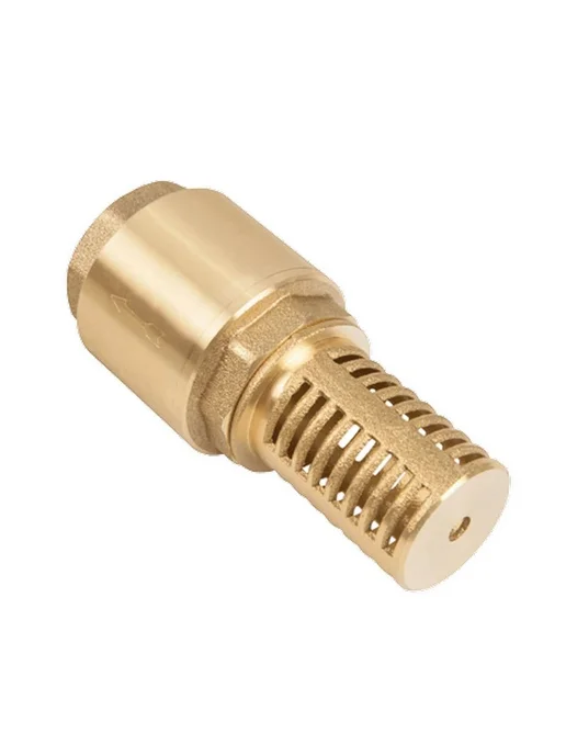 UNIPUMP Обратный клапан 1 1 4" с сеткой (сетка-латунь, толк.-латунь), вариант, фото 2