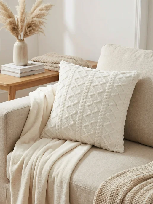 Lizzy Home Подушка декоративная 45х45 на молнии, 45x45, фото 3