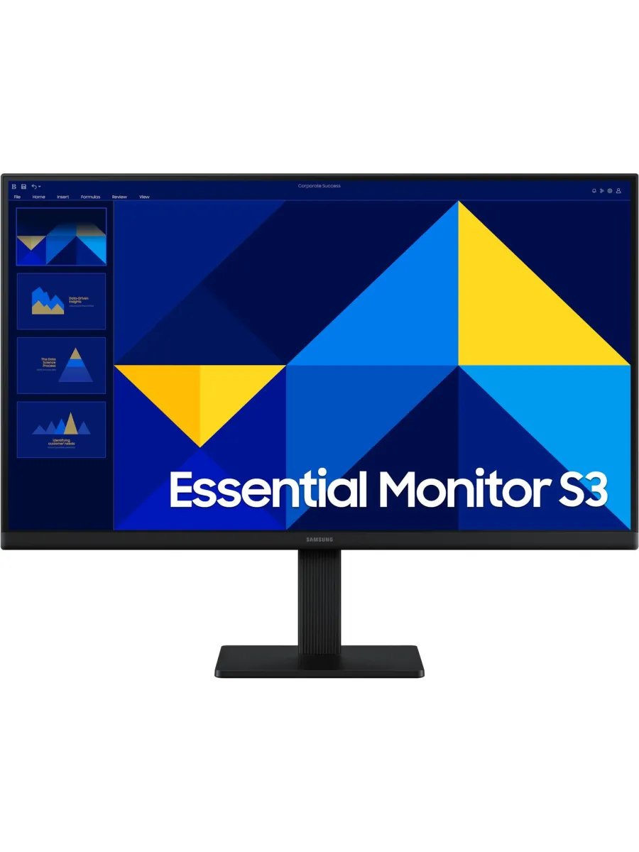 Samsung Монитор 24 Дюймов для офиса FHD 100Гц S24D300GAIXCI