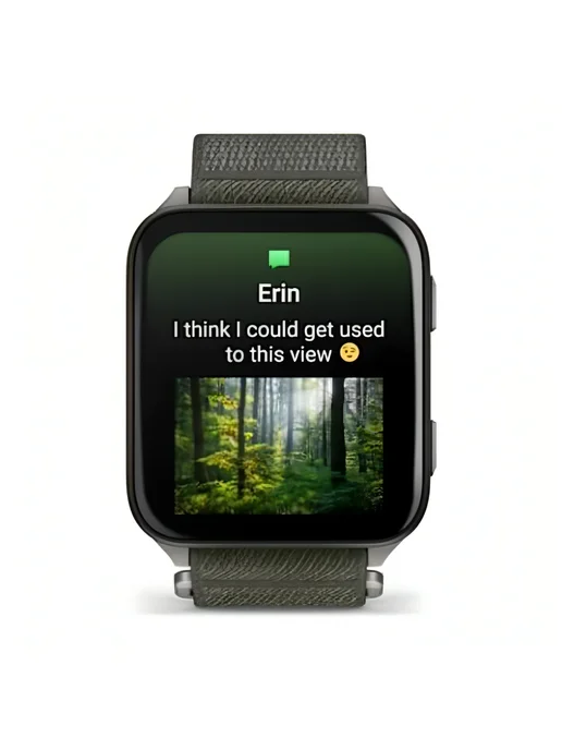 Garmin Смарт-часы VENU X1 MOSS TITANIUM with MOSS NYLON BAND, титан, фото 2