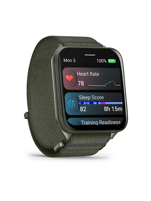 Garmin Смарт-часы VENU X1 MOSS TITANIUM with MOSS NYLON BAND, титан, фото 6