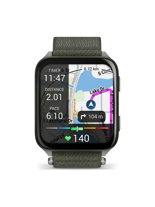 Garmin Смарт-часы VENU X1 MOSS TITANIUM with MOSS NYLON BAND, титан, фото 7