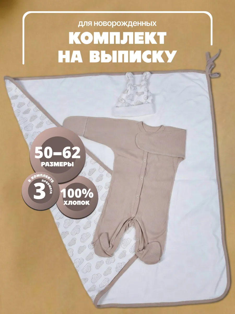 Комплект на выписку для новорожденных