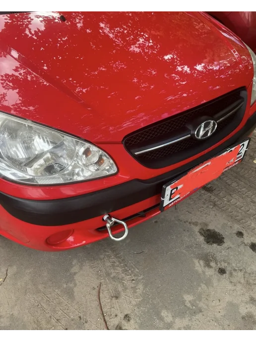 Крюк буксировочный Хендай Гетц Hyundai Getz, вариант, фото 2