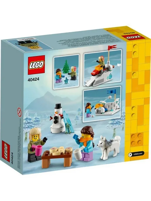 LEGO Конструктор 40424 Iconic Битва снежками, вариант, фото 3