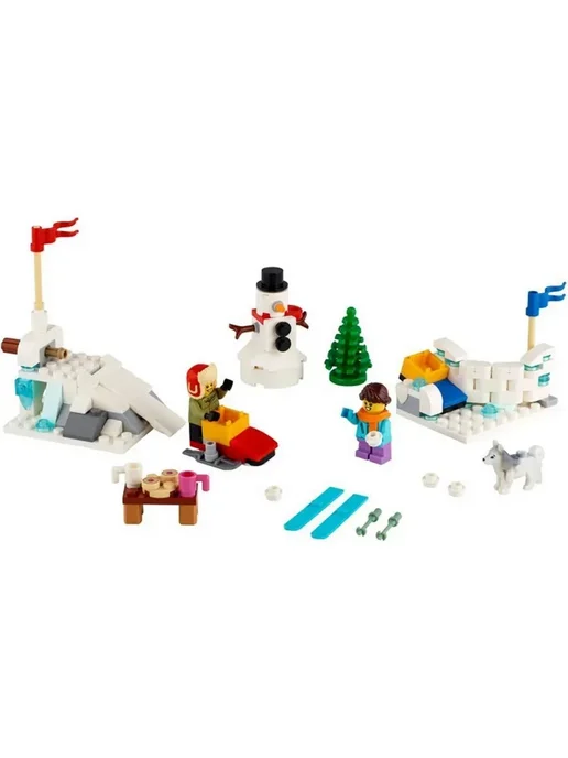 LEGO Конструктор 40424 Iconic Битва снежками, вариант, фото 4