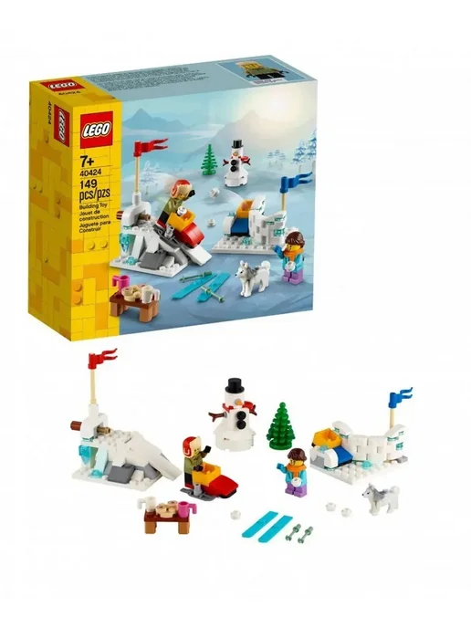 LEGO Конструктор 40424 Iconic Битва снежками, вариант, фото 5