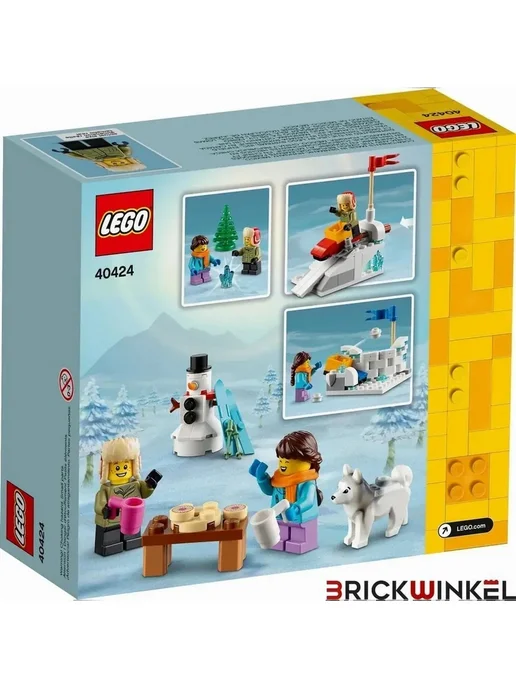 LEGO Конструктор 40424 Iconic Битва снежками, вариант, фото 8