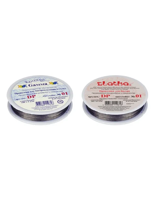 Zlatka Проволока для бисера (ланка) d 0.35 мм 100 м, 100 м