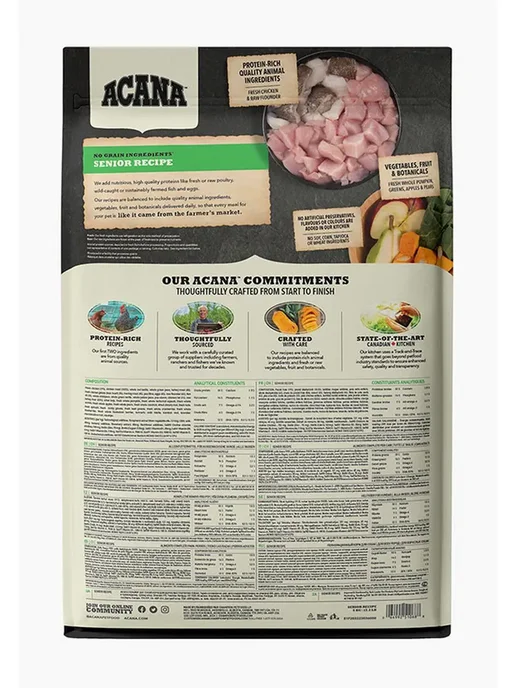 Сухой корм Acana для собак, пожилые, 11,4 кг, фото 3