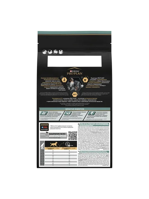 Сухой корм PRO PLAN Cредних для собак, ягненок, 1,5 кг, фото 3