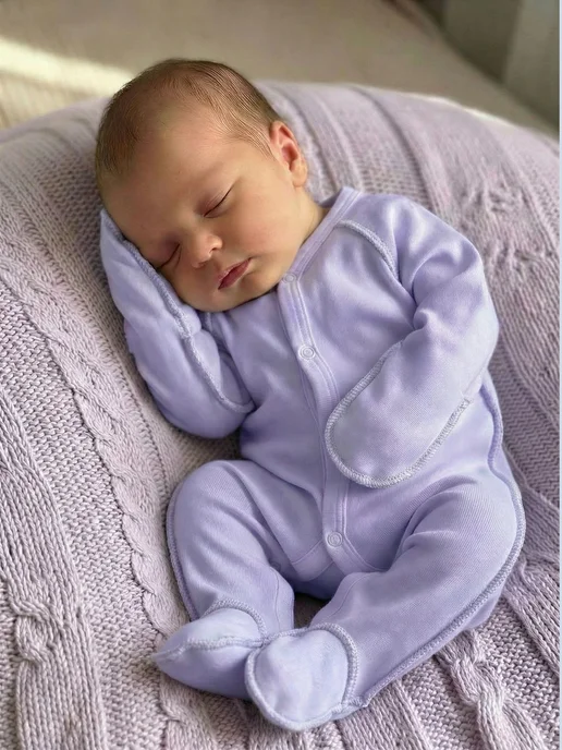 Maxmama Слип для новорожденных комбинезон нательный 2 штуки, вариант, фото 6