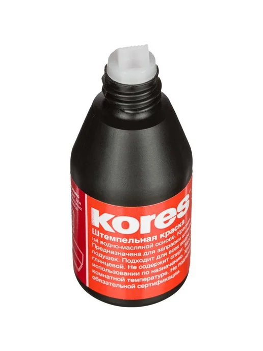 Kores Набор из 10 шт Краска штемпельная красная, 10 шт, фото 2