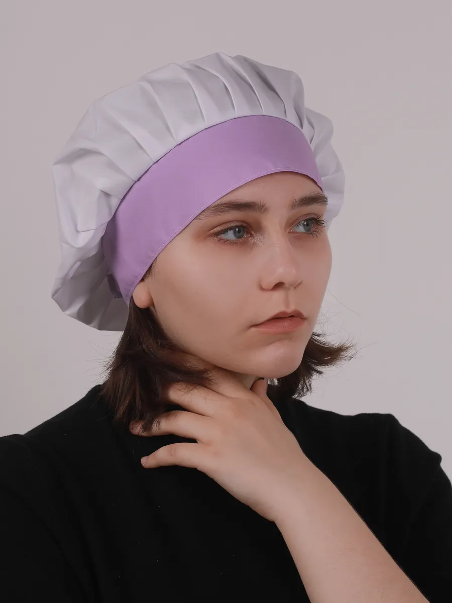 Колпак поварской на липучке