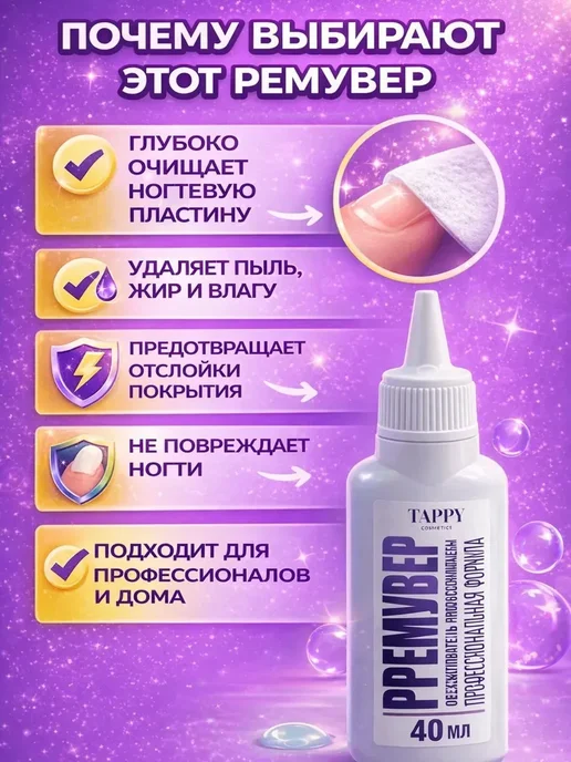 ANK55 Ремувер для удаления кутикулы 40 мл, 40 мл, фото 2