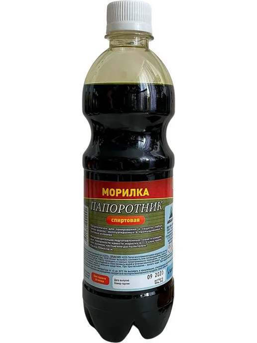 Спиртовая морилка для мебели папоротник 500 мл матовая, 500 мл, фото 3