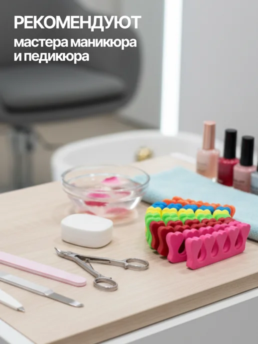It is for Beauty Разделитель для пальцев ног набор 10 пар, Разделители педикюра 20, фото 7