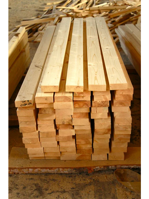 ПОТЁМКИНЪ Брусок 50х50х500 мм- 4 шт в пачке, 50x500 мм, 4 шт, фото 4