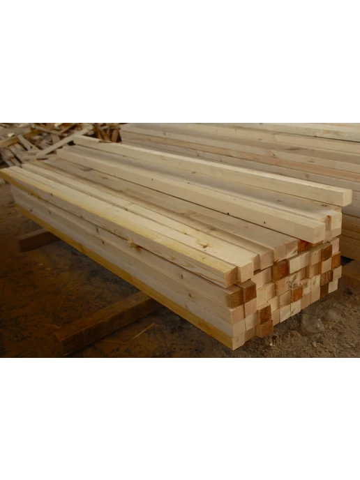 ПОТЁМКИНЪ Брусок 50х50х500 мм- 4 шт в пачке, 50x500 мм, 4 шт, фото 6