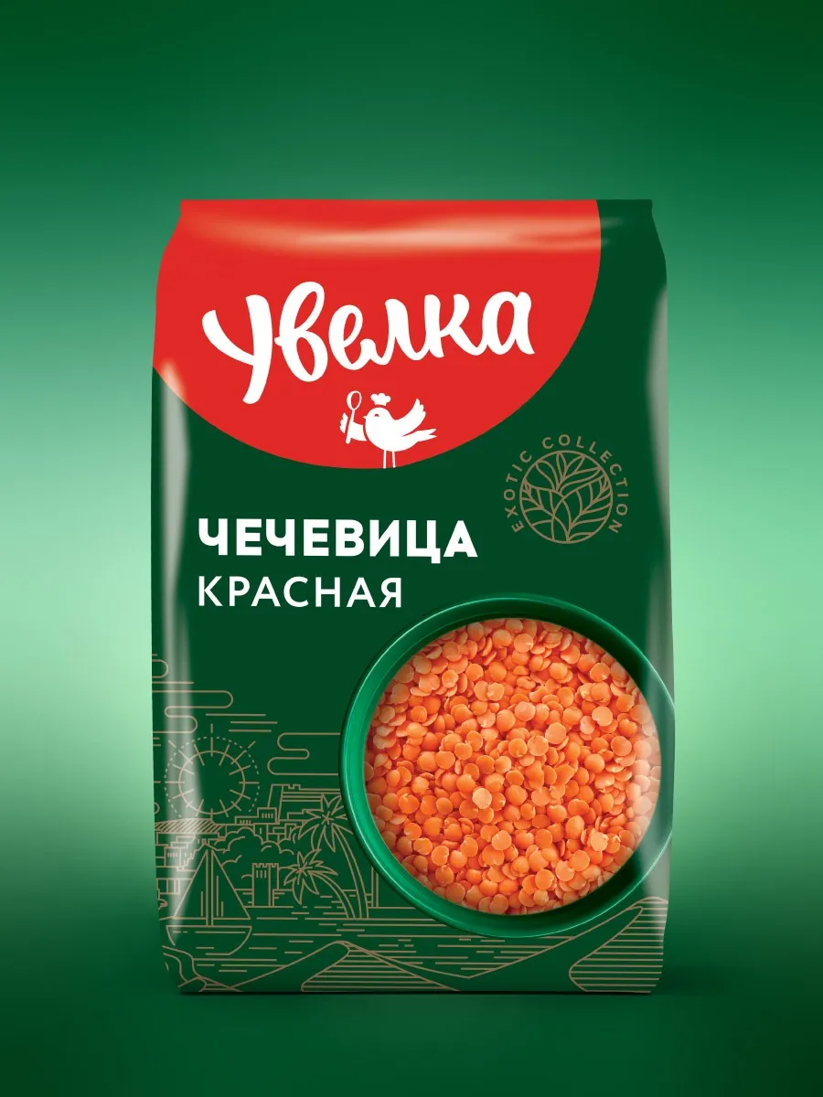 Чечевица красная 450 гр
