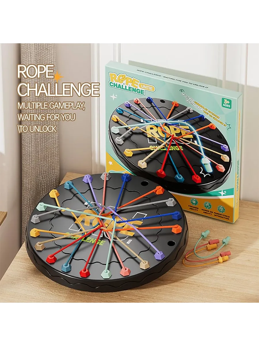 Настольная игра-головоломка Rope Untie Challenge