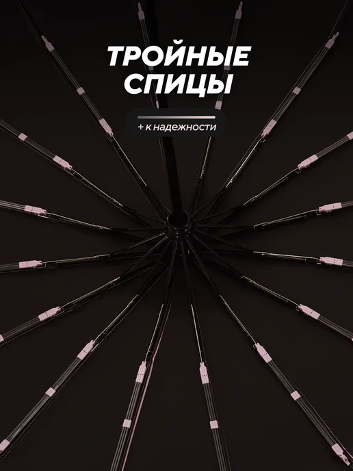 зонт, оранжевый, фото 2