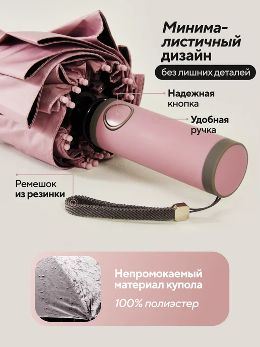 зонт, оранжевый, фото 5